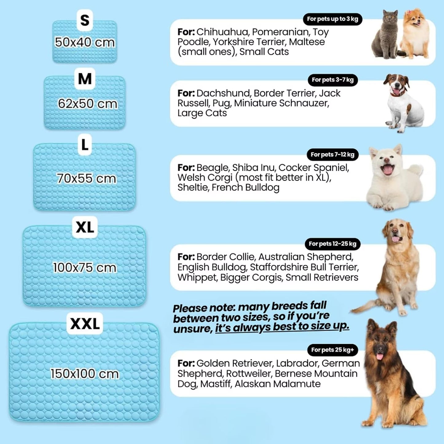 Cooling Mat for Dogs & Cats